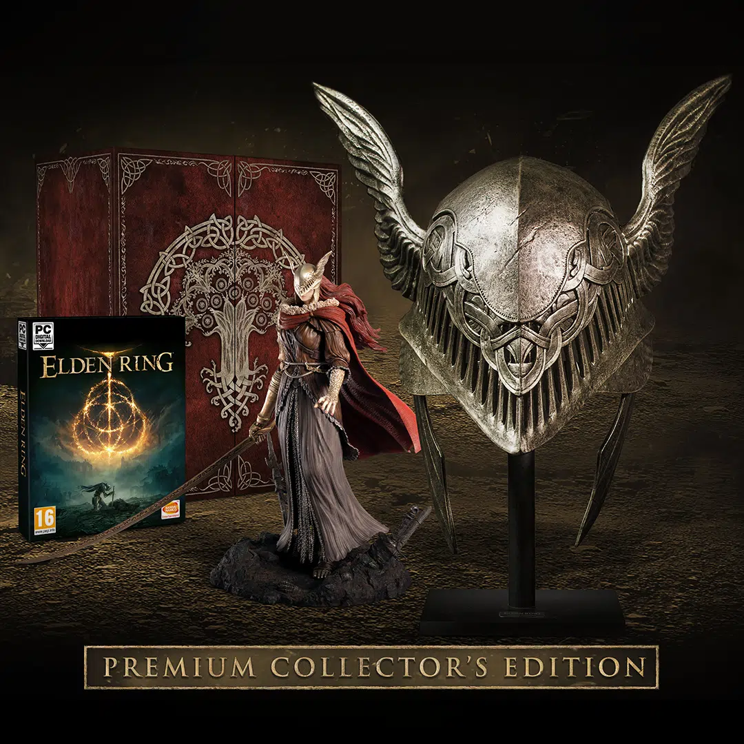Elden Ring Collector's Premium Edition PS4 PS5 XBOX MALENIA STATUE Figure +  BOX