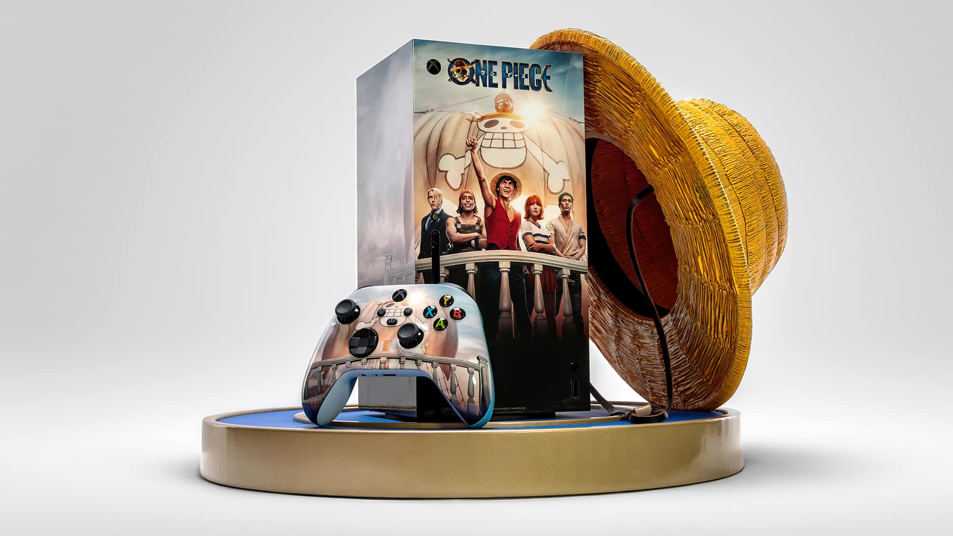 One Piece Xbox Series X customisée TAKEOFF Creative